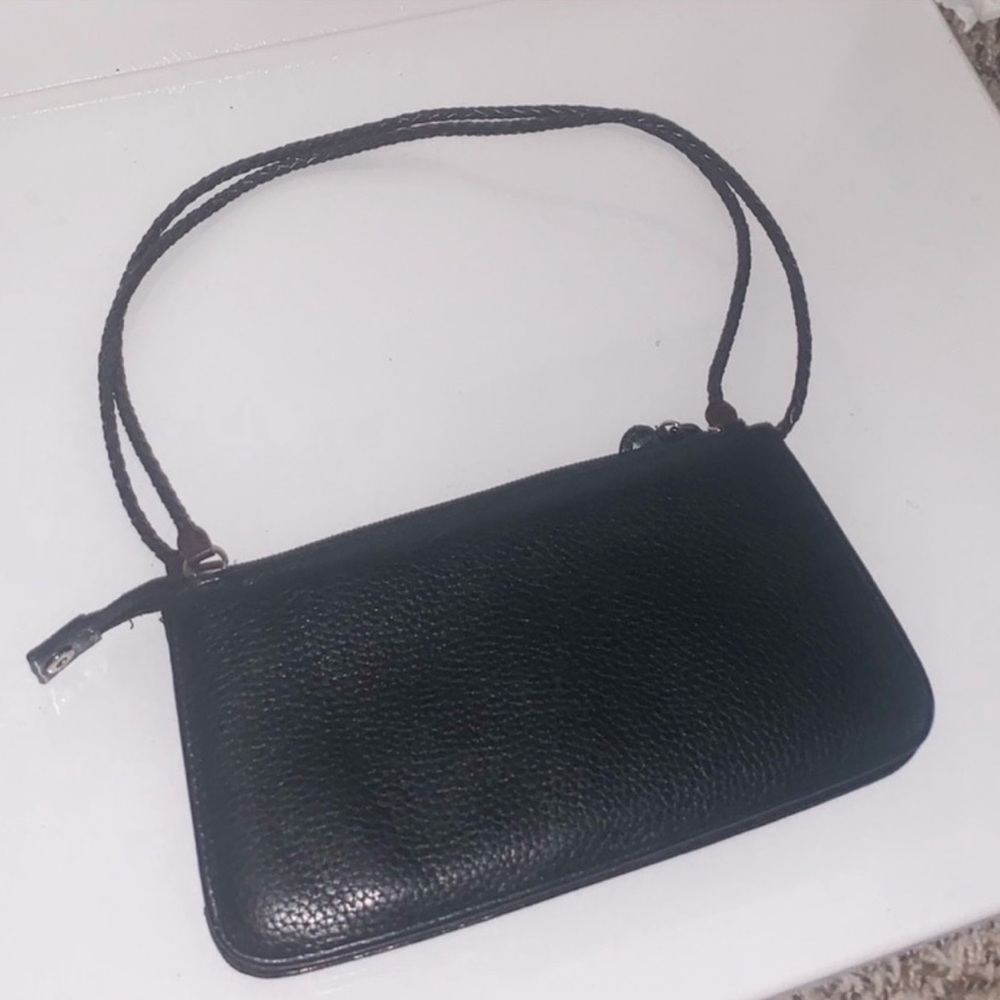 Brighton Pebbled Croc Mini Vintage Purse Bag New Without Tags - Picture 12 of 16